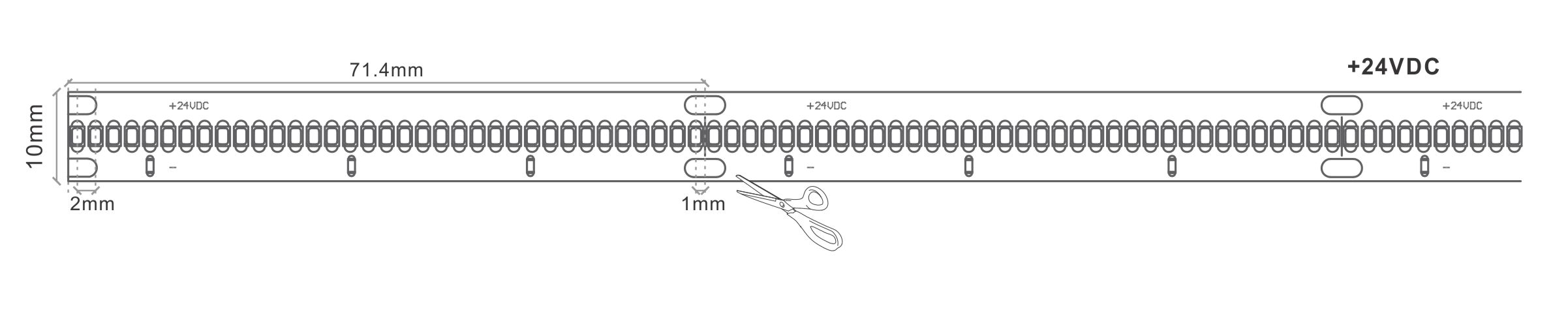 High Density LED Strip Tape Light
