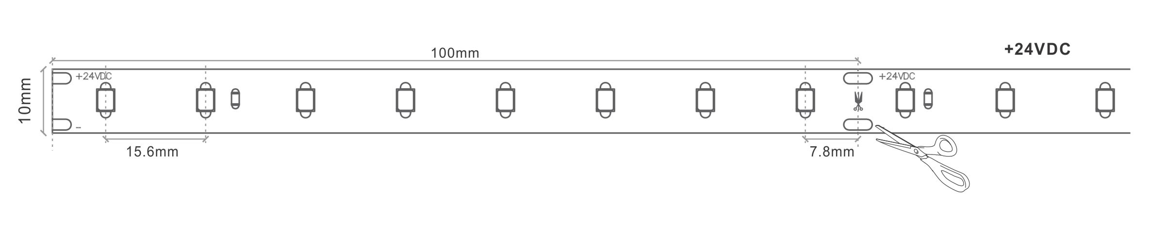 High CRI LED Strip Tape Light