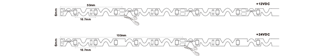LED Strip Lights S Shaped