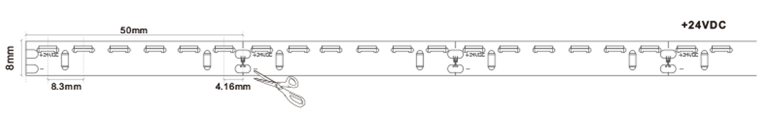 Side View Bendable LED strip Lights